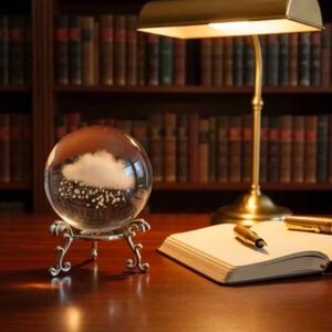 Glass Weather Forecasting Globe